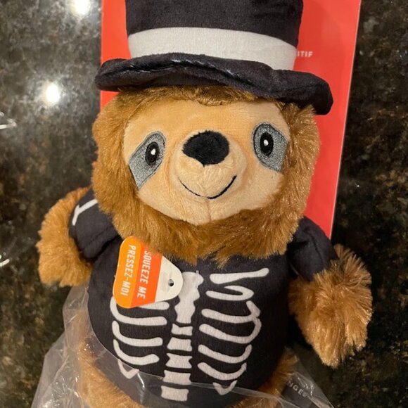 Halloween Sloth Dog Toy!  Almost 13" tall.  Squeaks & NWT - Picture 5 of 5